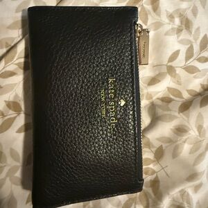 Kate Spade Black Bifold Wallet
